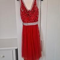 Vestito rosso elegante