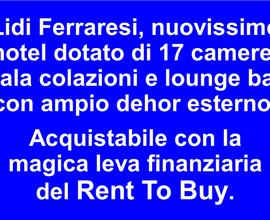 Modernissimo hotel ai Lidi Ferraresi