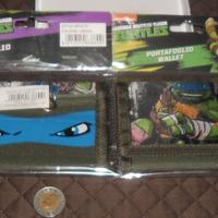 1 Portafoglio Tartarughe ninja turtles wallet TMNT
