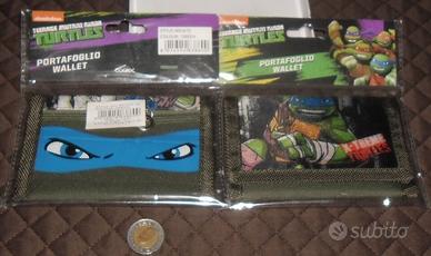 1 Portafoglio Tartarughe ninja turtles wallet TMNT
