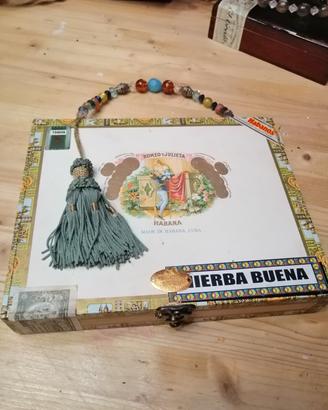 cigar box borsetta da scatola di sigari 