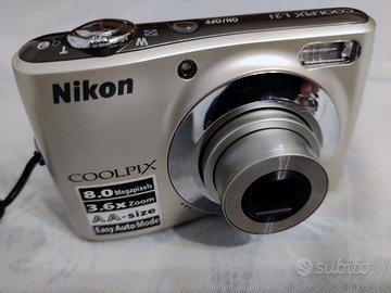 Nikon Coolpix L21 fotocamera + SD Nikon 2 GB