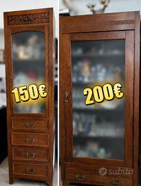 Mobile arte povera in rovere