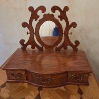 Portagioie in legno di rovere tinta jatobà con spe