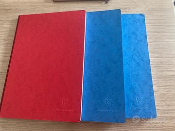 Quaderni rilegati pagine bianche NUOVI