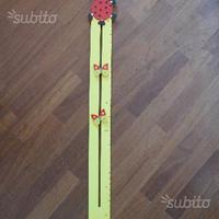 Metro da parete in legno bambini