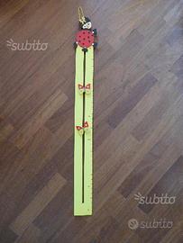 Metro da parete in legno bambini