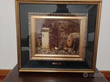 Quadro G. Berte d'epoca 20x25