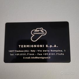 Documento Omologazione Terminale/Scarico moto