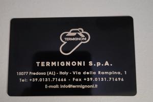 Documento Omologazione Terminale/Scarico moto