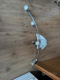 Lampadario con quattro faretti a led