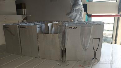 Set calici champagne IKEA – NUOVI, MAI UTILIZZATI