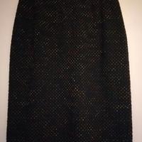 Gonna Missoni nera a pois