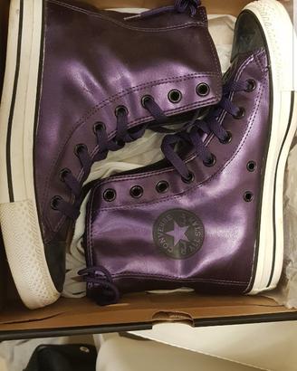 CONVERSE ALL STAR NUOVE altissime metallizzate