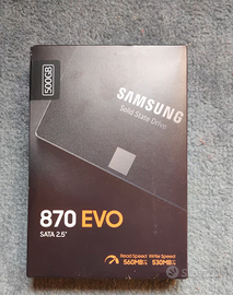 Hard disk SSD 500gb SATA 2.5" SAMSUNG 870 EVO