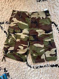 Pantaloncini cargo Carhartt  militare 100% cotone