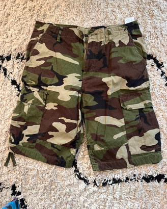 Pantaloncini cargo Carhartt  militare 100% cotone