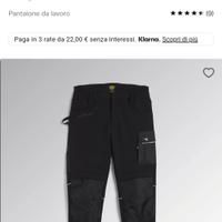 Pantaloni da lavoro Diadora