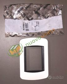 BTicino Living L4803PB – Placca 3M Bianco/Nero