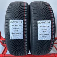 2 gomme 205 60 16 MICHELIN INVERNALE