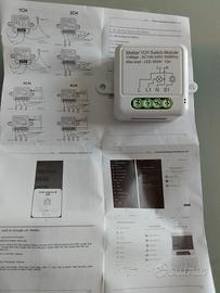 Sette modulo interruttore Matter  1 canale