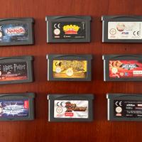 Lotto 9 Giochi per Game Boy Advance