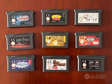 Lotto 9 Giochi per Game Boy Advance