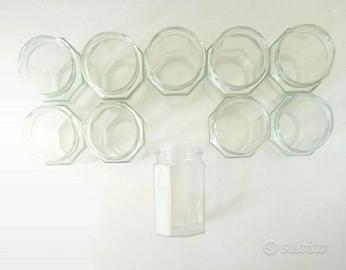 10 vasi ottagonali