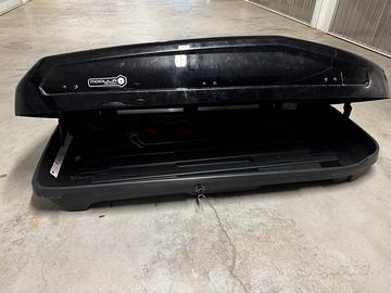 Box da tetto auto Modula Case system nero lucido