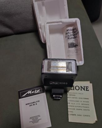 flash Metz mecablitz 30 B 3 vintage
