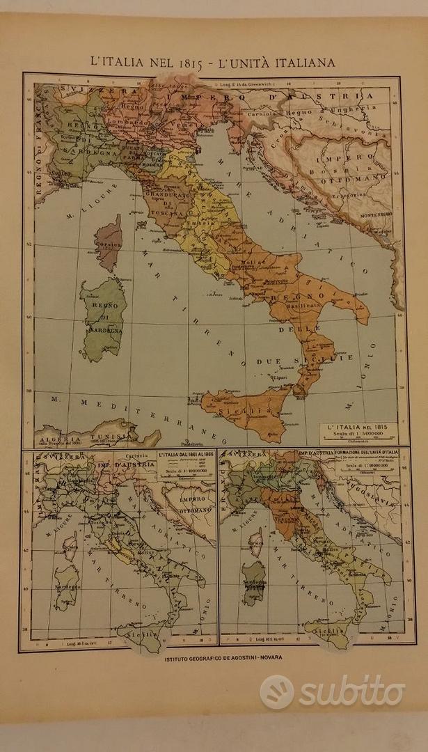 Atlante Geografico De Agostini 1943 - Libri e Riviste In vendita a  Alessandria