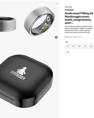Anello smart FitRing Air