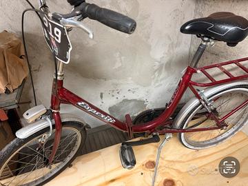 Bicicletta esperia pieghevole