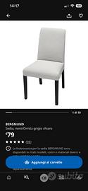 Sedie cucina bergmund Ikea