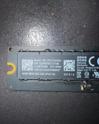 Ssd Samsung per Mac 512 Mb