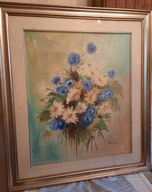 quadro olio su tela
