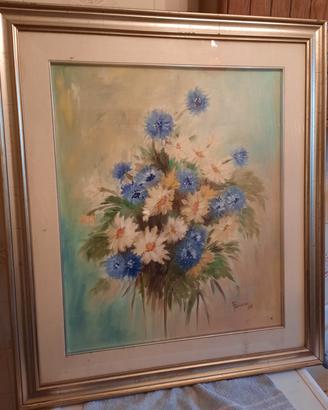quadro olio su tela