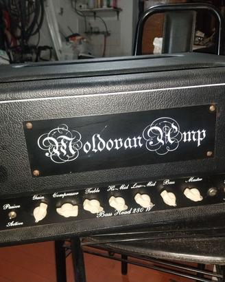 Amplificatore valvole moldovan 280w con 6 6550 amp