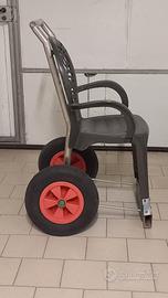 Sedia JOB per disabili per bagno 