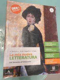 Libro la mia nuova letteratura dal 600 all’800