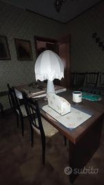 Credenza e scrivania in legno