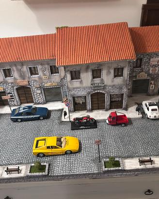 modellini auto e moto e diorami