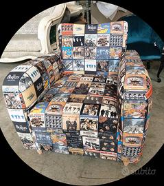 Poltrona rock n' roll Beatles 