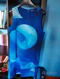 Abito Desigual blu elettrico