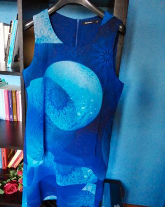 Abito Desigual blu elettrico