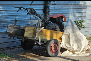 Motozappa motore lombardini 14cv 500cm2 3000 giri