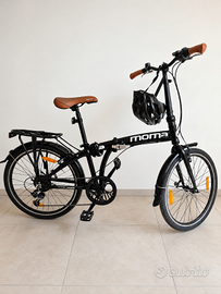 Bici pieghevole Moma Bikes 20"+Accessori