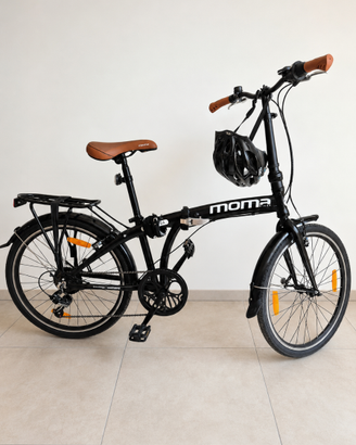 Bici pieghevole Moma Bikes 20"+Accessori