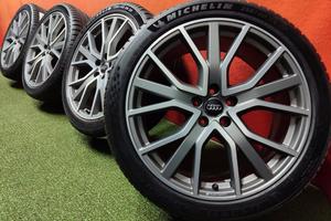 Cerchi Audi A6 Q3 Originali Gomme Estive 255 40 20