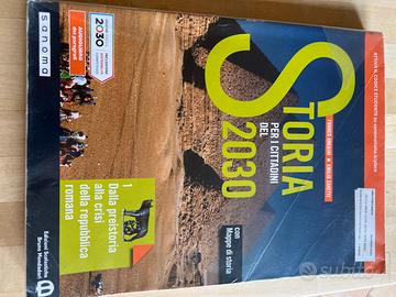 Libro scolastico di storia per biennio superiori